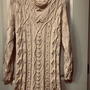 Laura Ashley Cream Cowl Neck Sweater